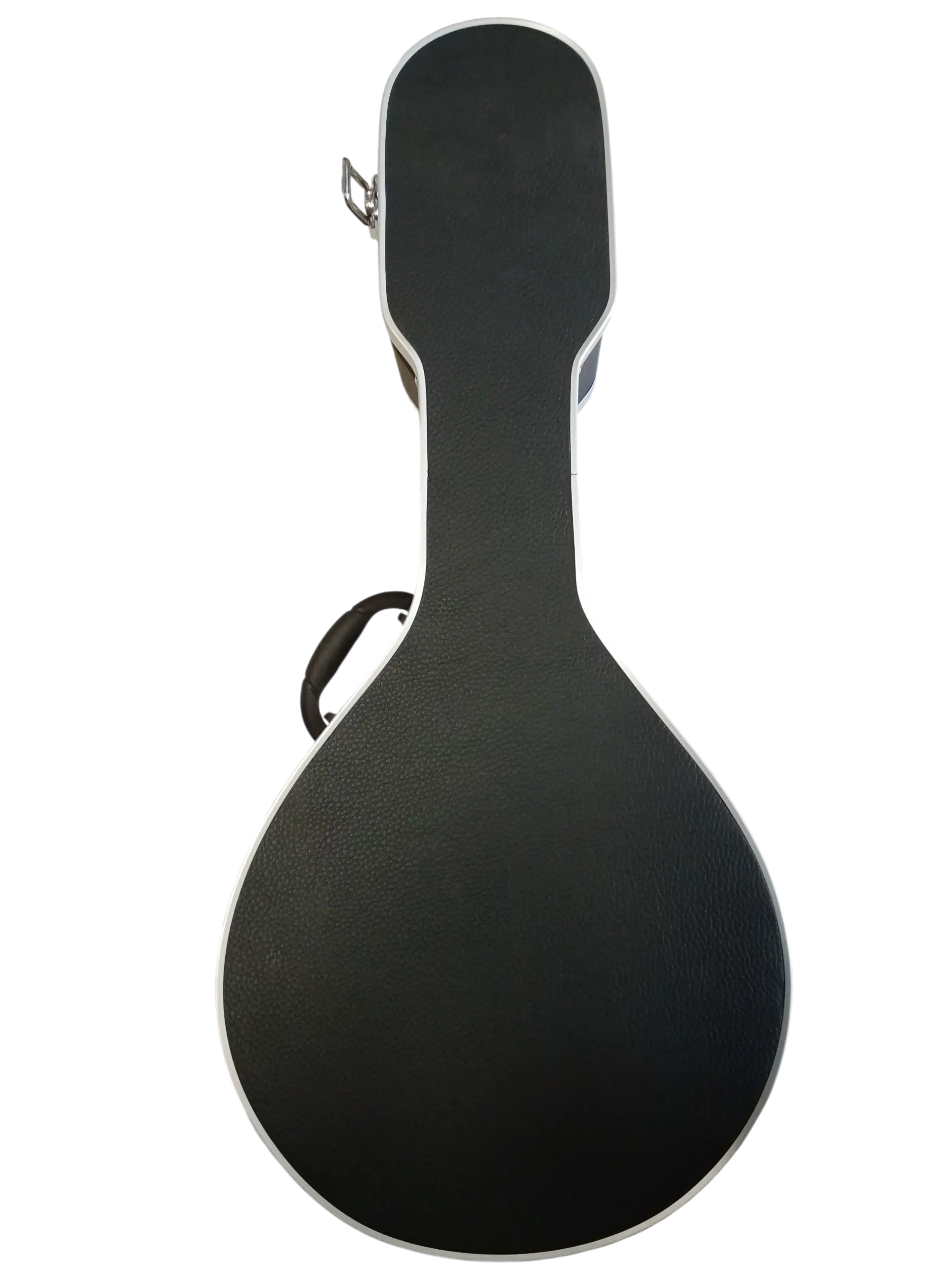 Estuche / Case rígido para mandolina con bordes de aluminio e interior felpa roja