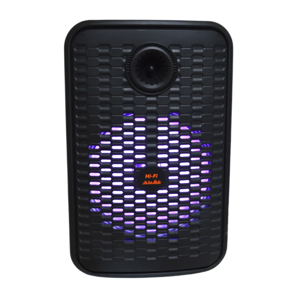 Parlante karaoke 12 pulgadas bestamerica ps-12250 bluetooth led