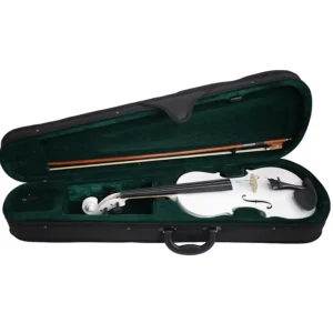Violín livorno 4/4 color blanco liv-20wh acústico