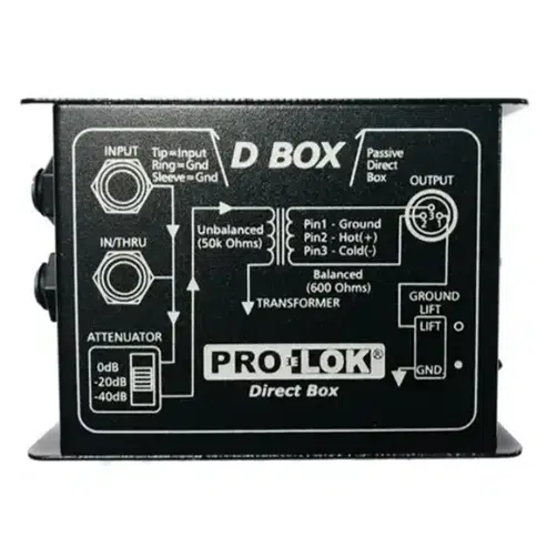 caja directa pasiva pro lok d box