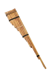 zampoña toyo artesanal bambú chapare 9 y 8 tubos