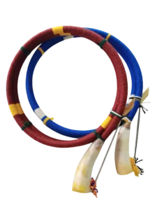 trutruka mapuche espiral artesanal 14 pulgadas