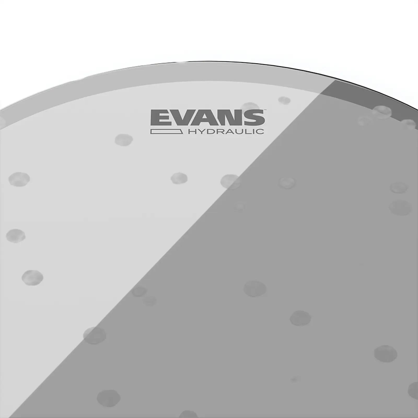 Parche Evans Hydraulic de 14 pulgadas con doble capa y sonido profundo