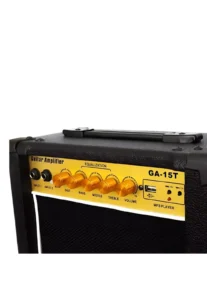 amplificador guitarra 15 watts con distorsion