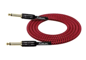 cable instrumento 6 metros kirlin rojo