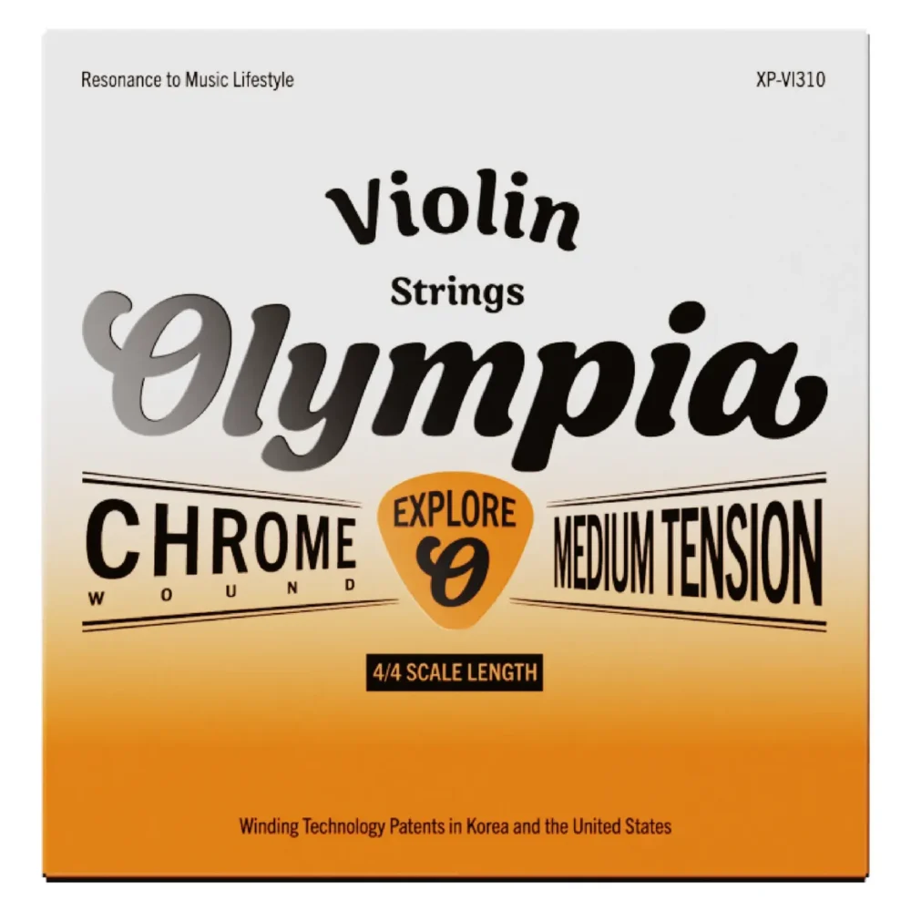 cuerdas violin 4/4 olympia set
