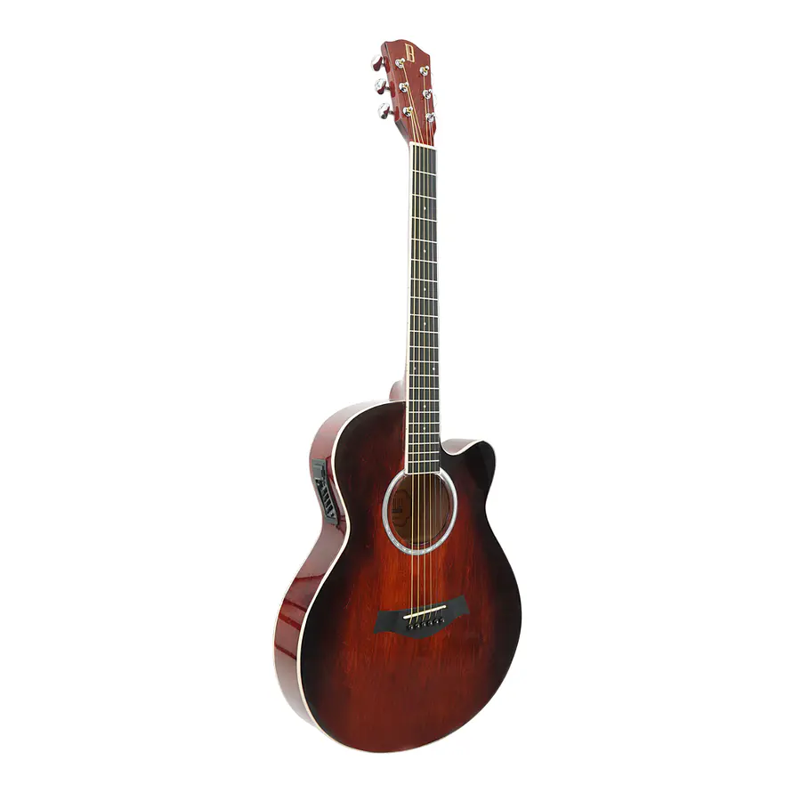guitarra electroacustica 40 pulgadas bilbao flame