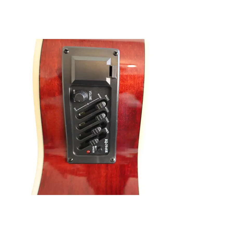 guitarra electroacustica 40 pulgadas bilbao flame
