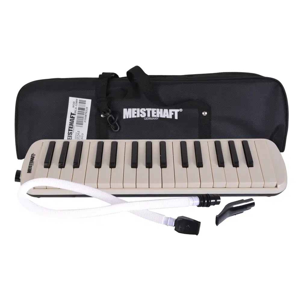 melodica 32 notas blanca