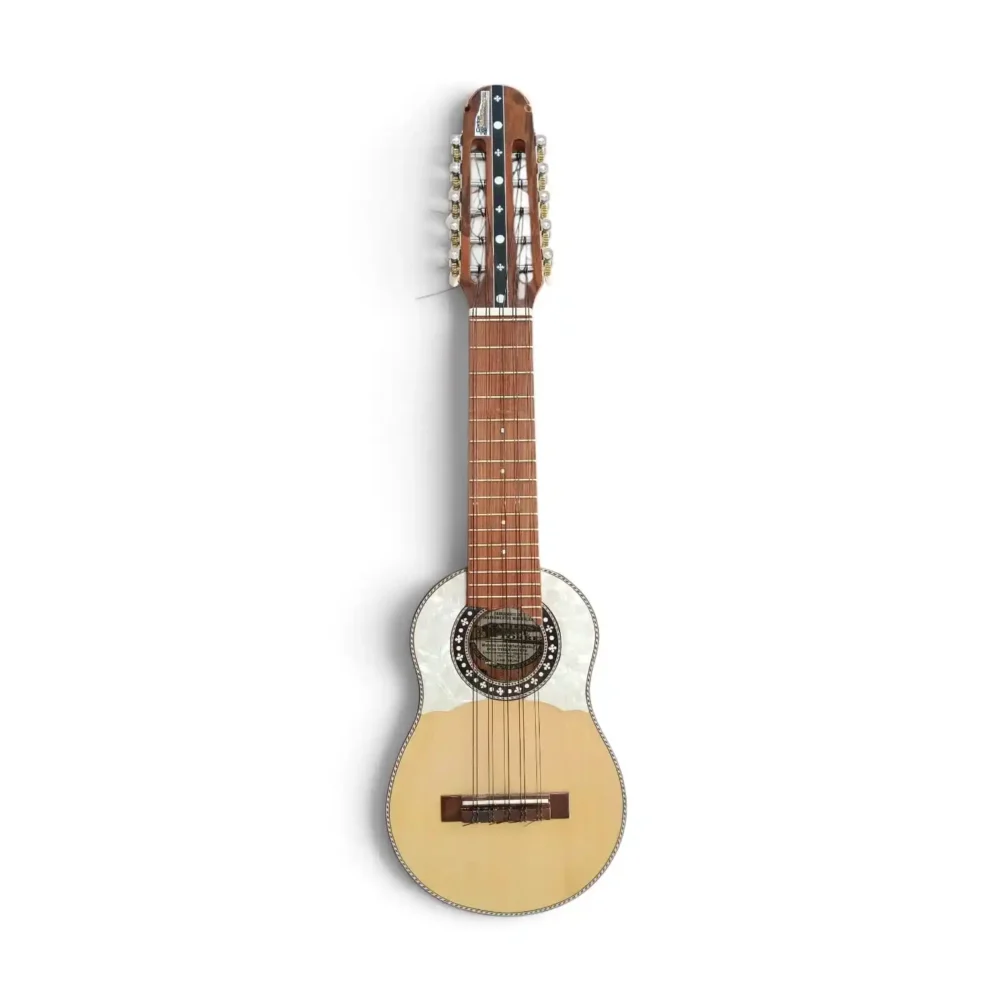 Charango Quispe Torrez EQ Nácar de naranjillo con cápsula activa Fishman de 6 bandas