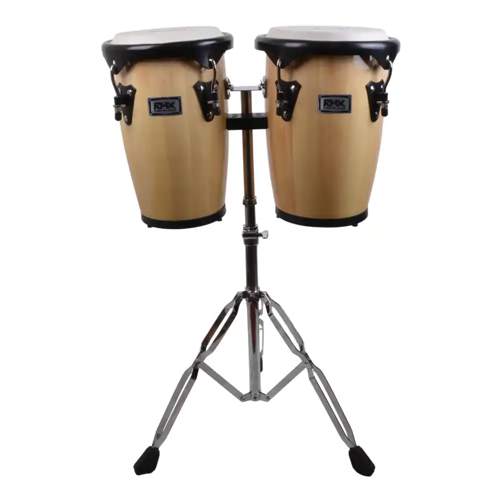mini congas RMX MC-89N de 8 y 9 pulgadas con atril
