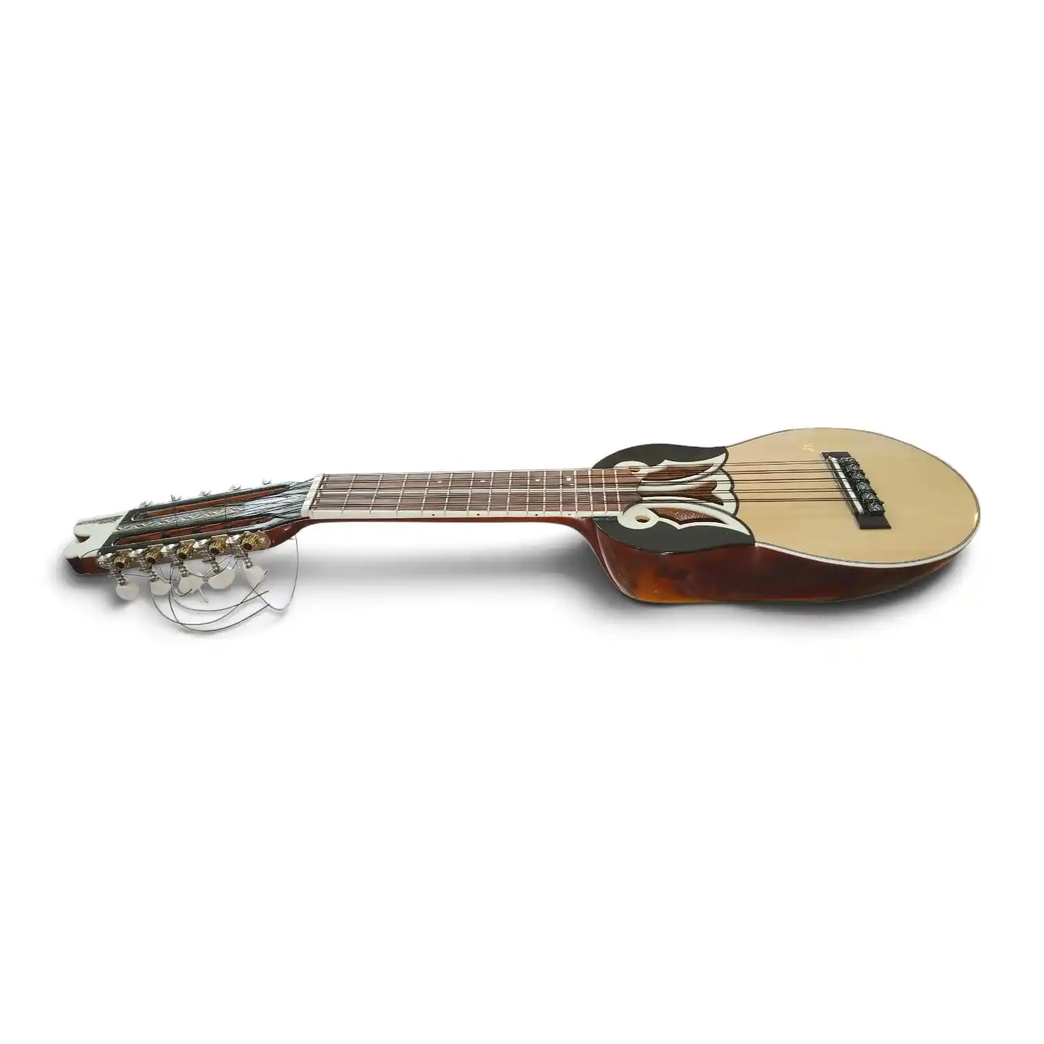 Charango Quispe Torrez Pasivo con cuerpo de naranjillo y cápsula pasiva incorporada