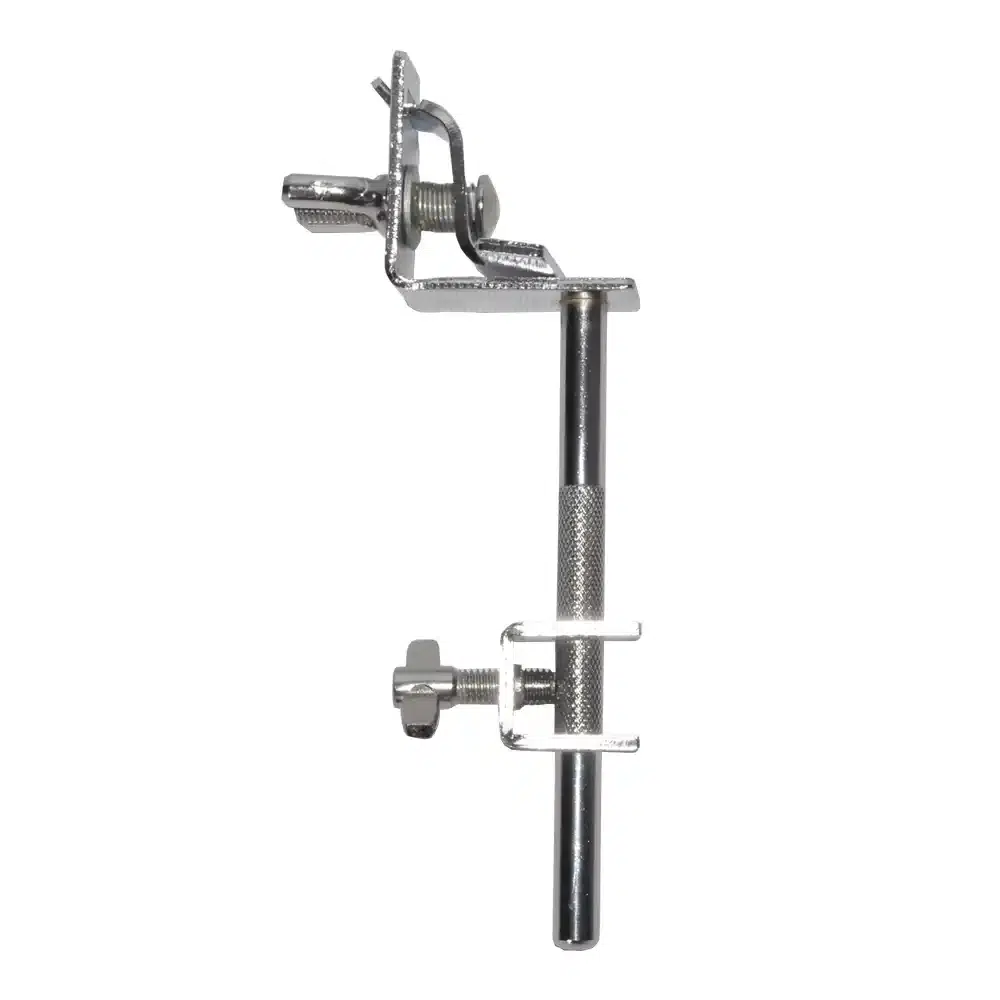 Soporte cencerro RMX R-08C de acero cromado con abrazadera