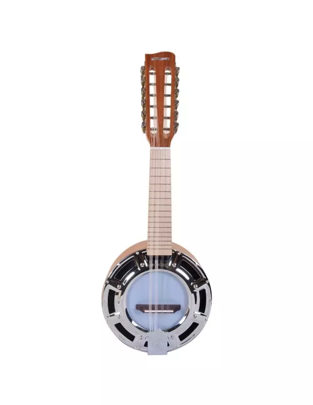 Banjo Meistehaft 12 cuerdas de acero con cuerpo de madera