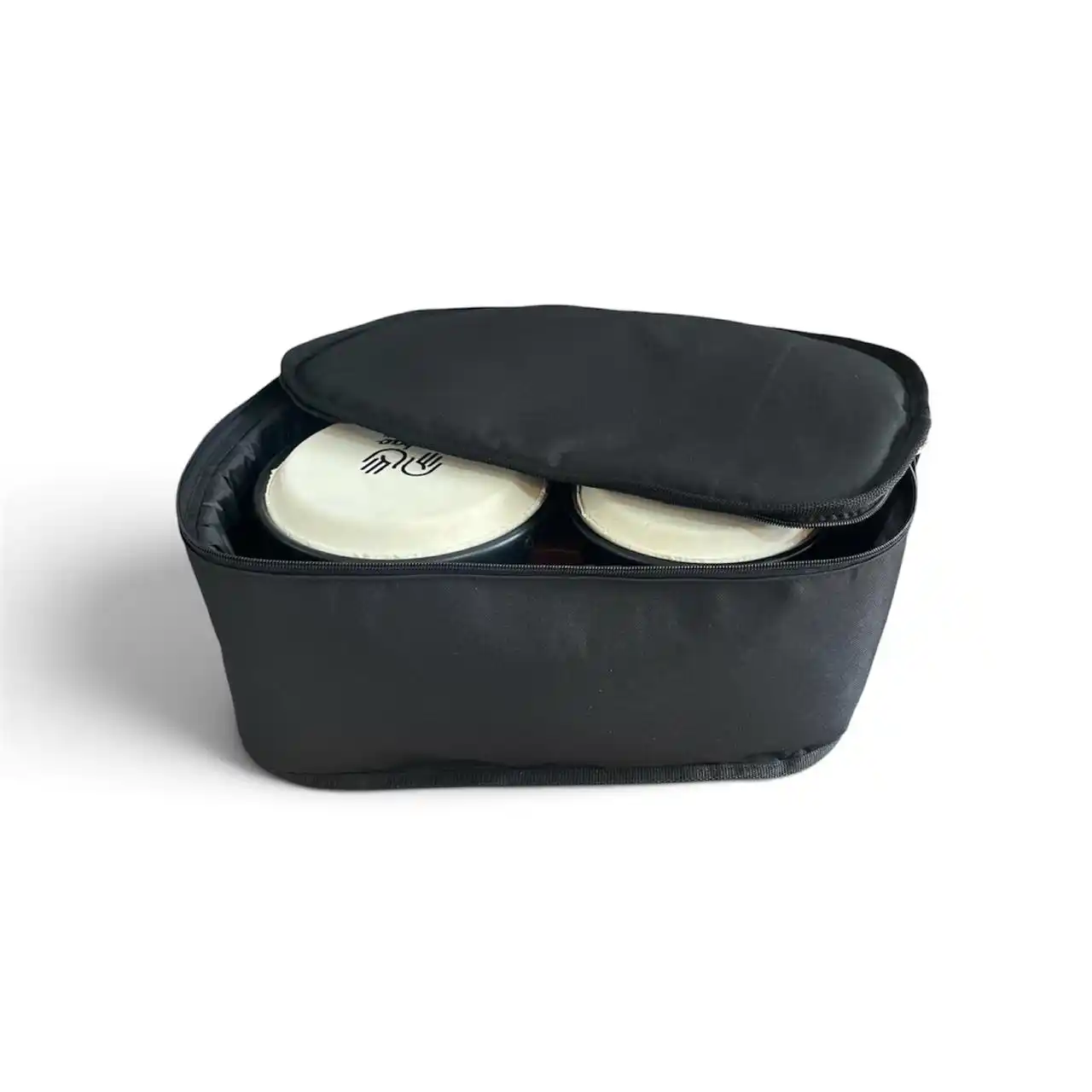 funda acolchada para bongó con tirantes tipo mochila