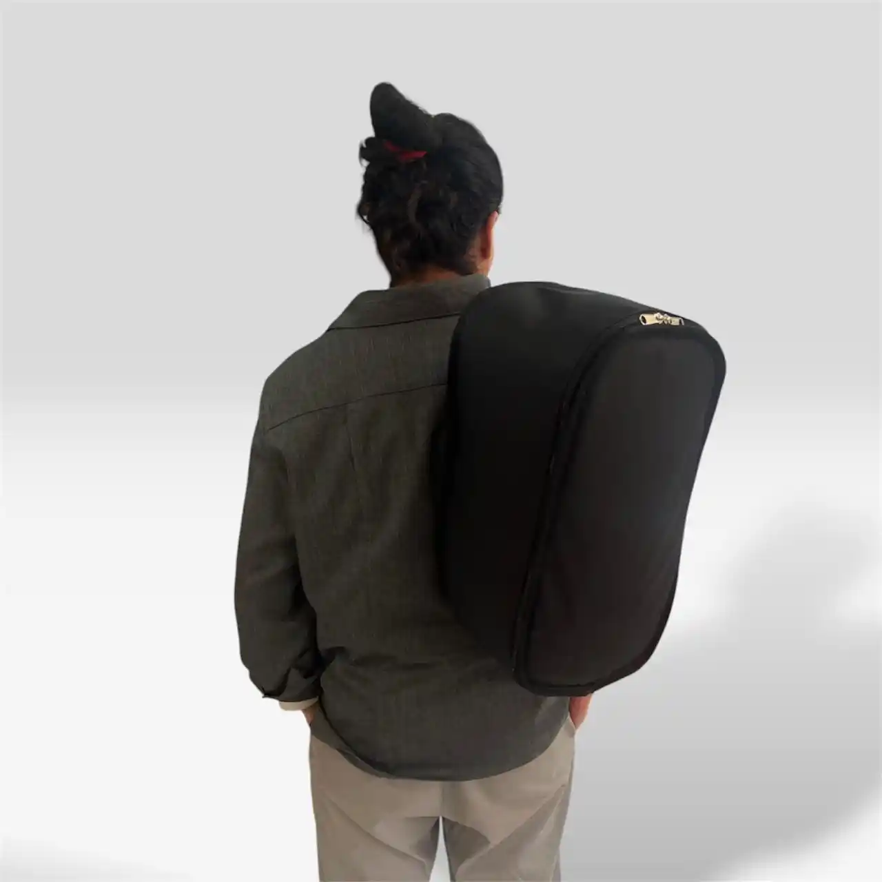 funda acolchada para bongó con tirantes tipo mochila