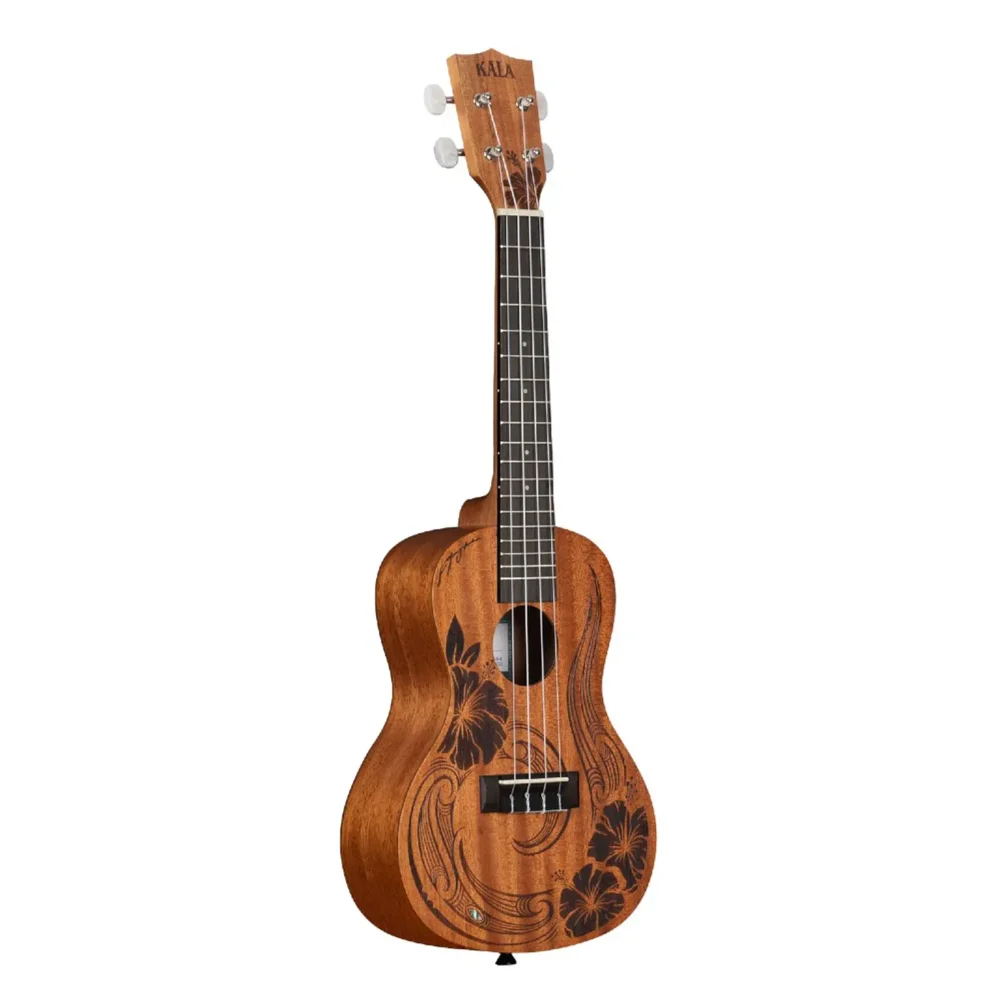 Ukelele concierto Kala Unity KA-UNITY-C de caoba con grabado láser