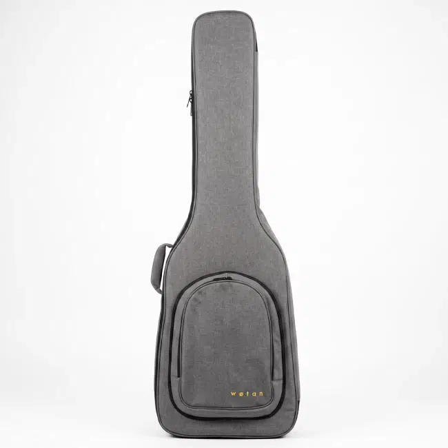 funda bajo Wotan W-BAG-Gig-BASS gris con espuma de 20 mm