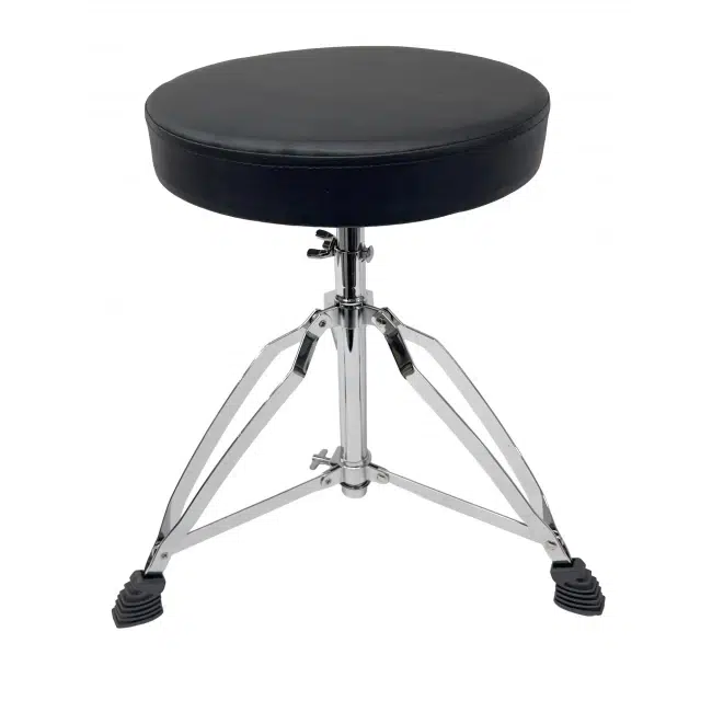 sillín Wotan para batería con asiento acolchado y altura regulable