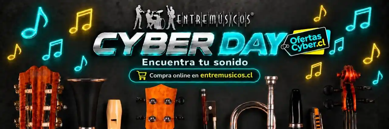 Cyber Day Entre Músicos – ofertas en instrumentos musicales