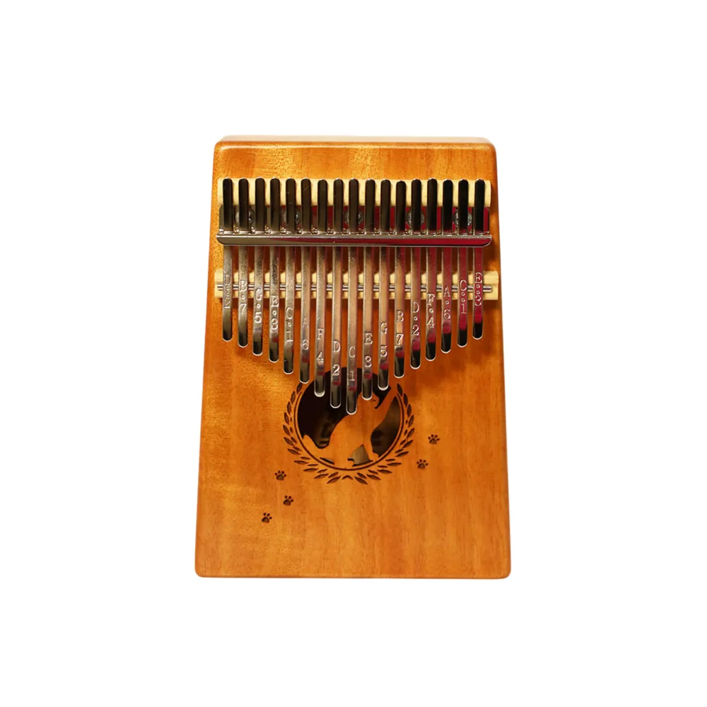 Kalimba TP TPWK-173C de 17 teclas con cuerpo de caoba