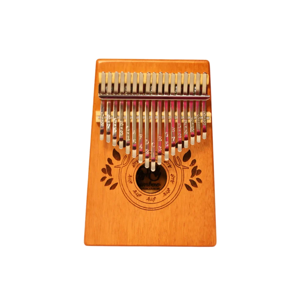 Kalimba Tumbao TPWK-172C de 17 teclas con cuerpo de caoba y funda